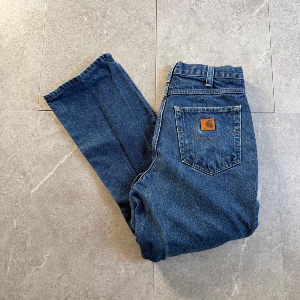 Vintage Carhartt Relaxed Fit Blue Denim Jeans